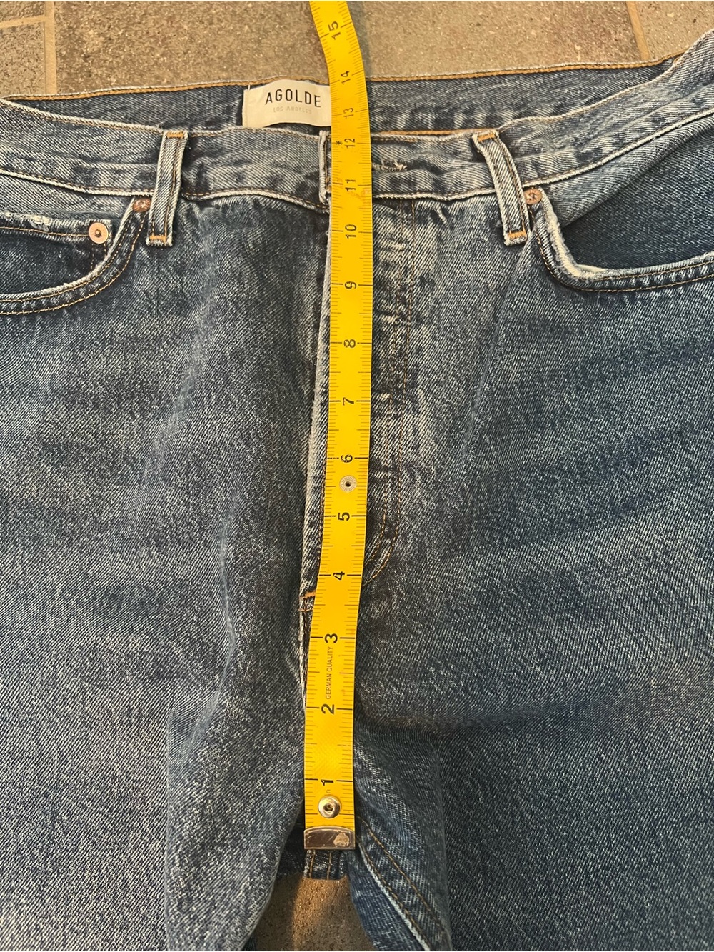 AGOLDE 90'S PINCH WAIST HIGH RISE STRAIGHT IN RANGE. Size 30. NWOT - Picture 12 of 16